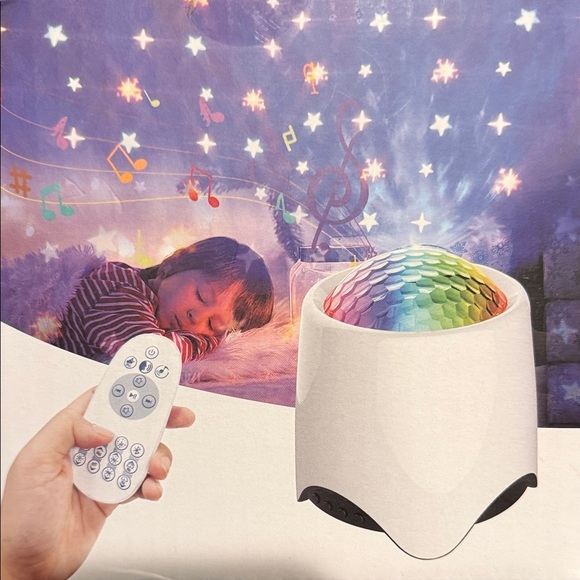 LED Light Show Projector with Remote - Picture 3 of 3